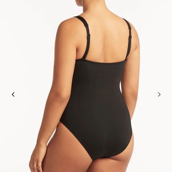 NWT Sea Level Swim Eco Essentials Square Neck One
Piece - Picture 2 of 7